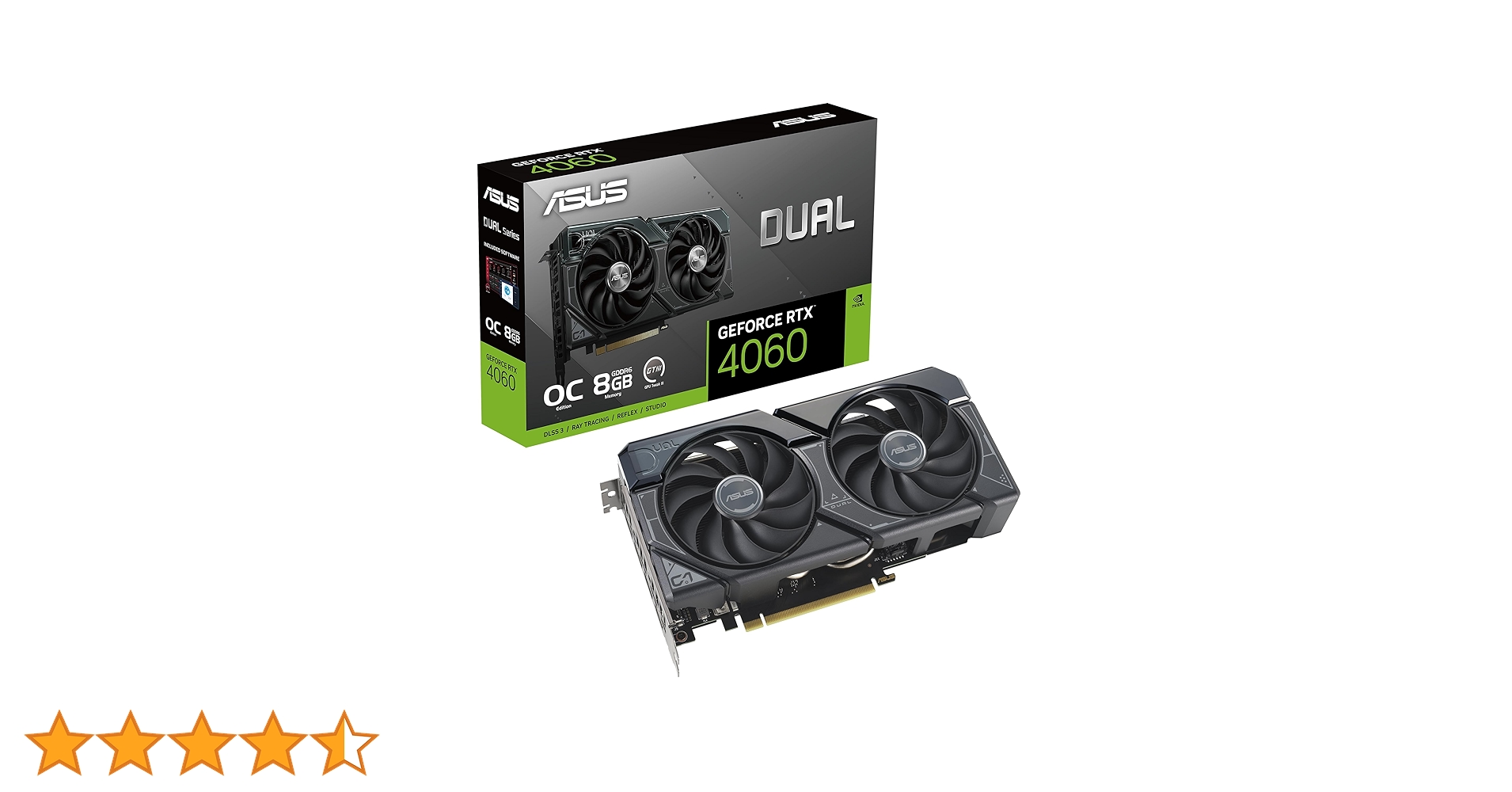 Amazon | ASUS Dual GeForce RTX™ 4060 OCエディション 8GB